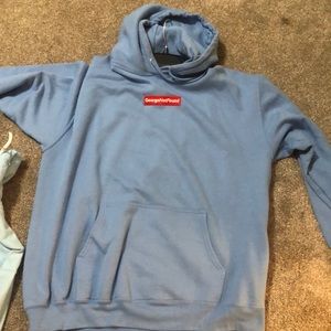 GeorgeNotFound Blue Hoodie
